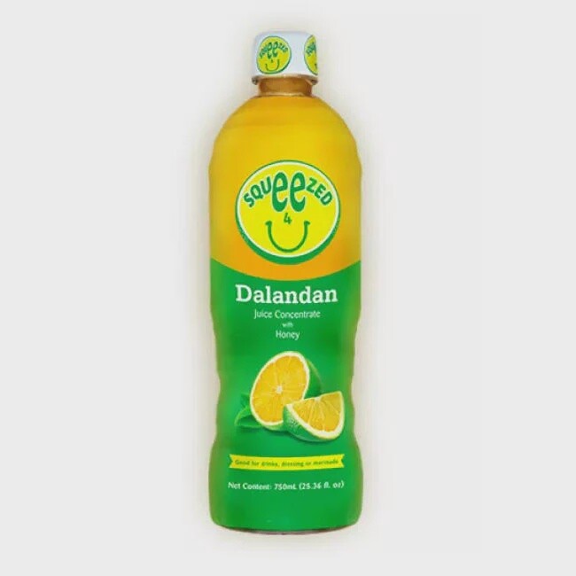Squeezed 4 U Philippine Tangerine Dalandan Juice Drink Concentrate 750ML