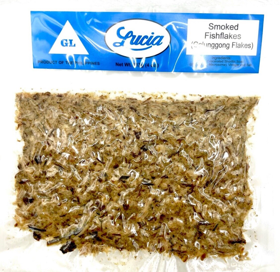 Lucia - Smoked Fishflakes (Galunggong Flakes) 4oz