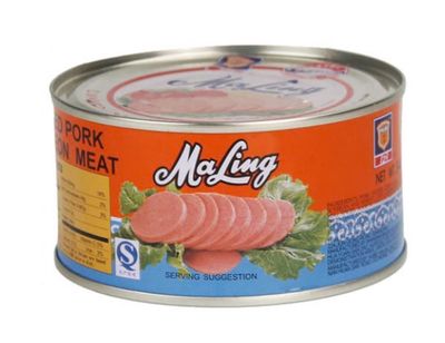 Maling Luncheon Meat Premium Round Can 15.05oz