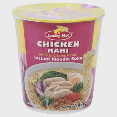Lucky Me Chicken Mami Noodles Cup 70g