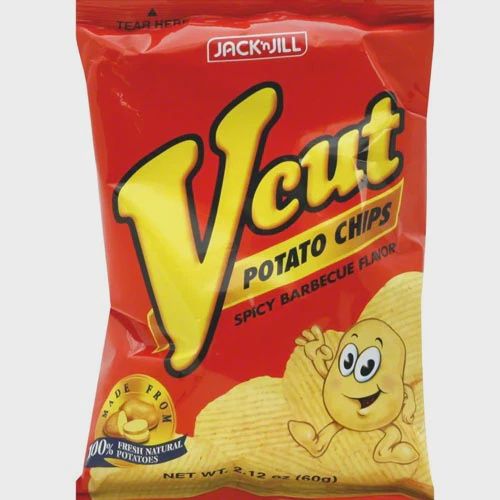 J&amp;J V-Cut BBQ Spicy Party Pack 155G