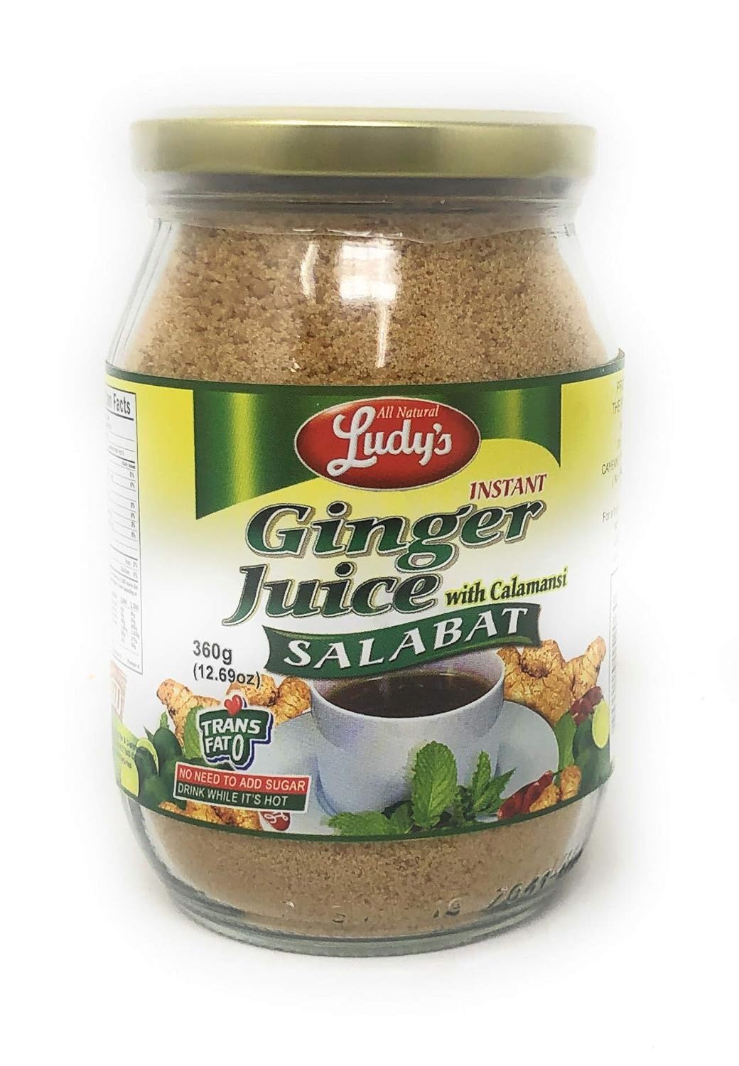 Ludy&#39;s Ginger Salabat With Calamansi 365G