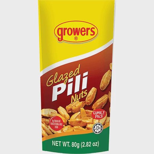 Growers Glazed Pili Nuts 80G