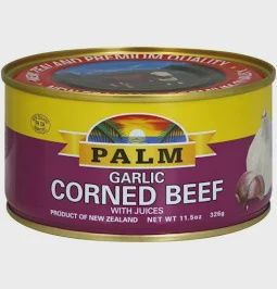 Palm Corn Beef Garlic 11.5oz