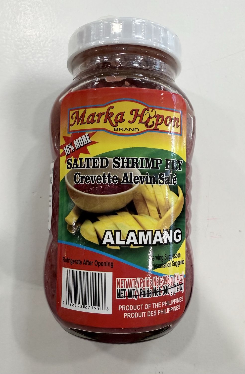 Marca Hipon Salted Alamang 12oz