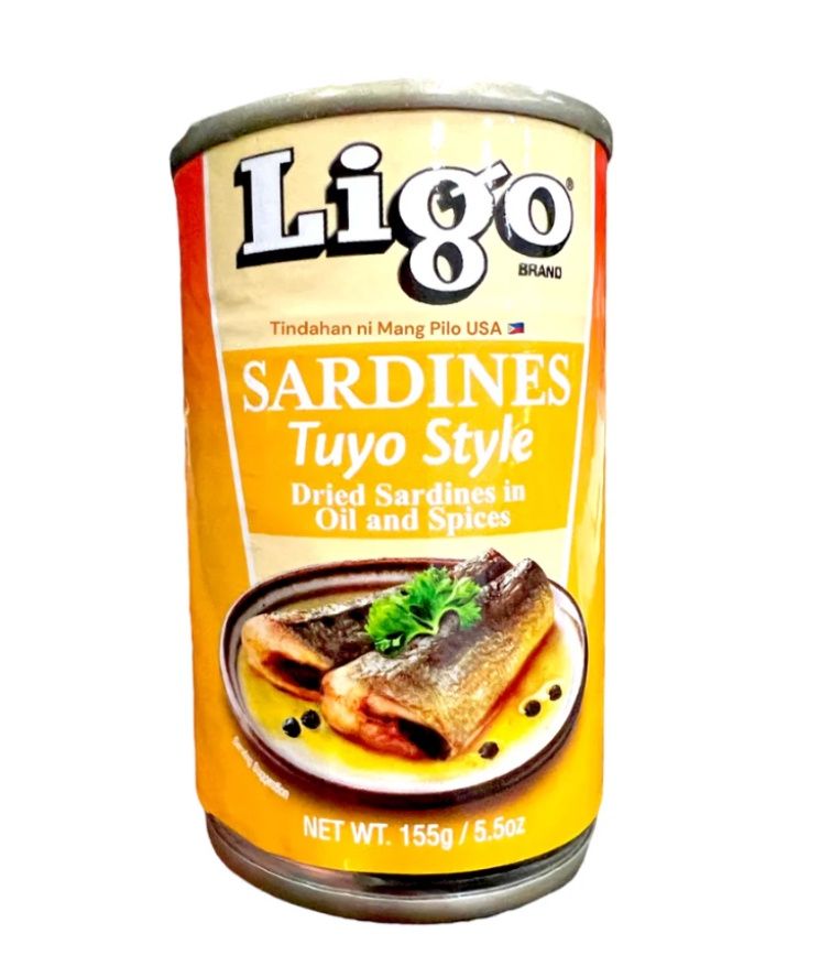 Ligo Sardines Tuyo Style 5.5oz