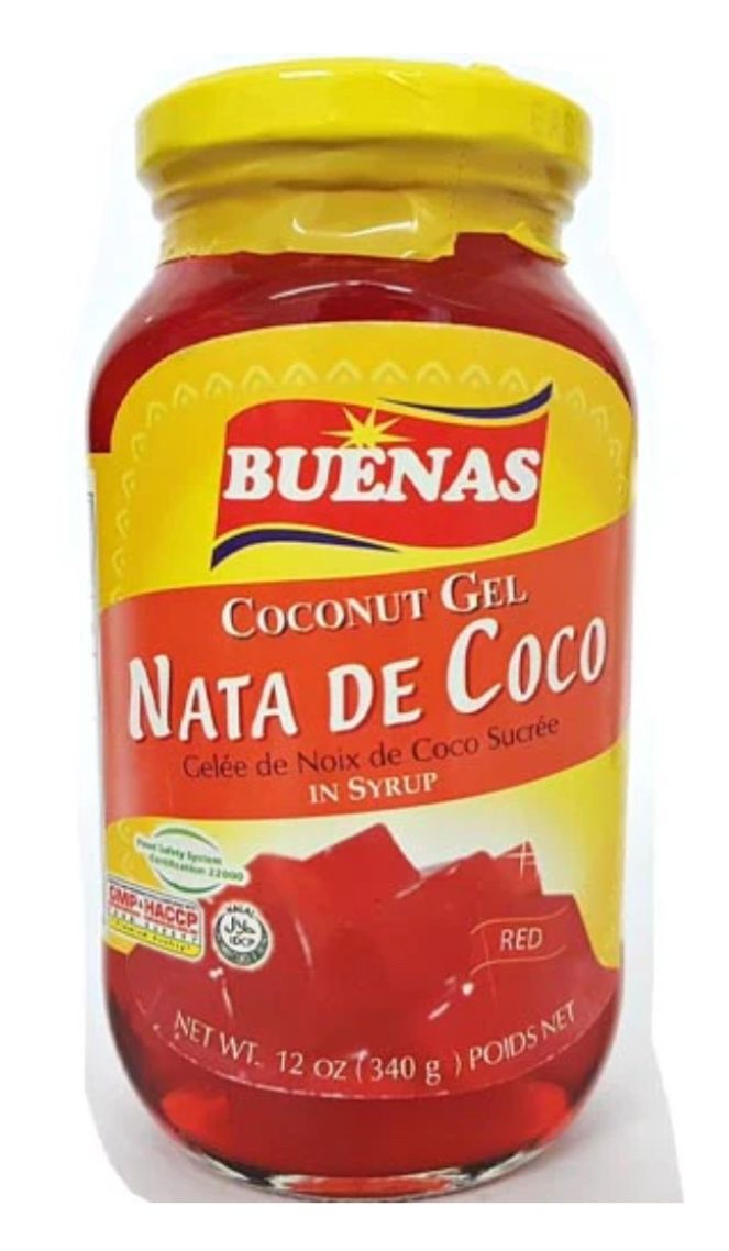 Buenas Coconut Gel Red in Syrup 0.615 lbs