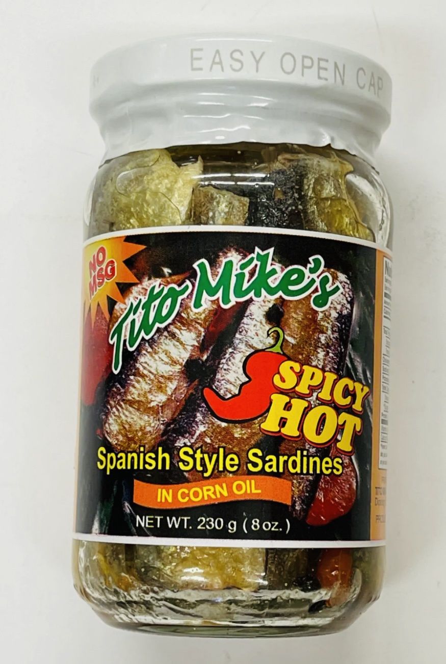 Tito Mikes Spanish Sardines Spicy 0.815 lbs