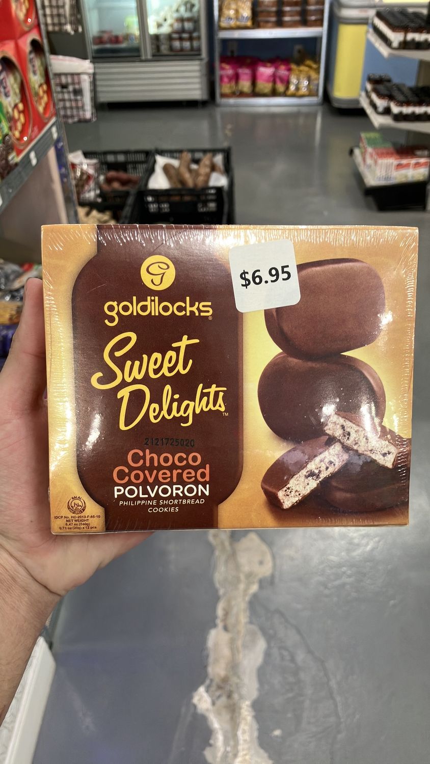 Goldilocks Polvoron  Choco 9.71oz