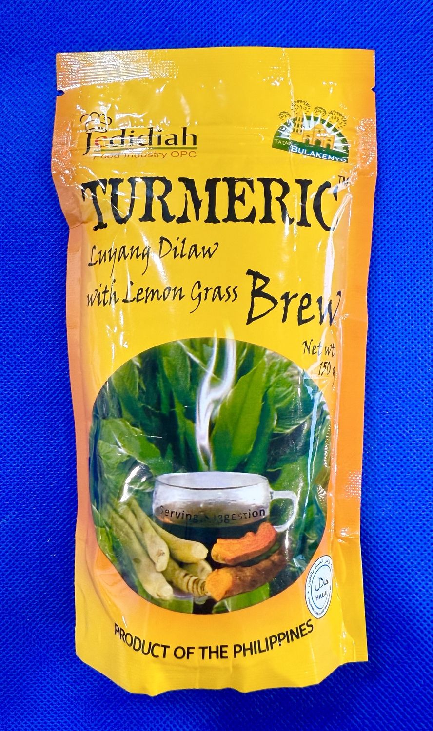 Jedidiah Turmeric Luyang Dilaw With Lemon Grass Brew 150G