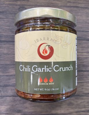 Ibarra&#39;s Chili Garlic Crunch Medium Hot 300g