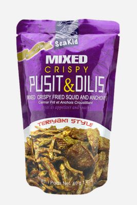 Seakid Mixed Crispy Pusit &amp; Dilis 50g
