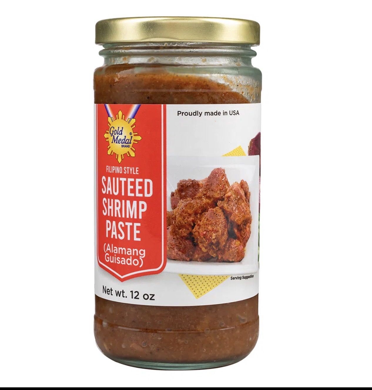 Gold Medal Bagoong Alamang Guisado 12 oz