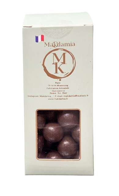 Nougatine au sésame noir au chocolat au lait 48%