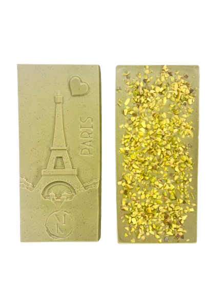 Tablette chocolat pistache de Sicile 40%