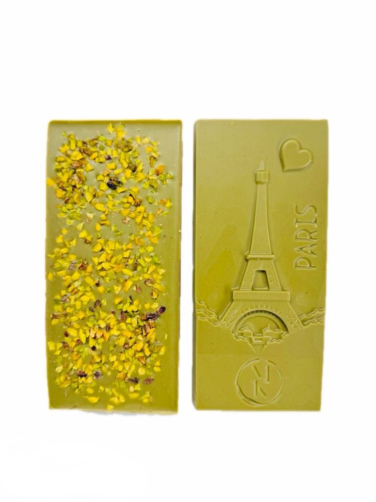 Tablette chocolat pistache de Sicile