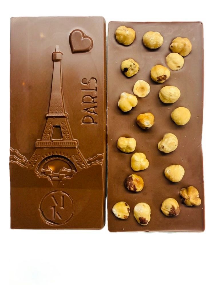 Tablette aux noisettes du Piémont IGP au lait 48 % Tablette aux noisettes du Piémont IGP au lait 48 %