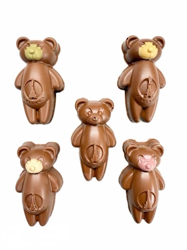 Maxi Oursons  guimauve  chocolat au lait 48%