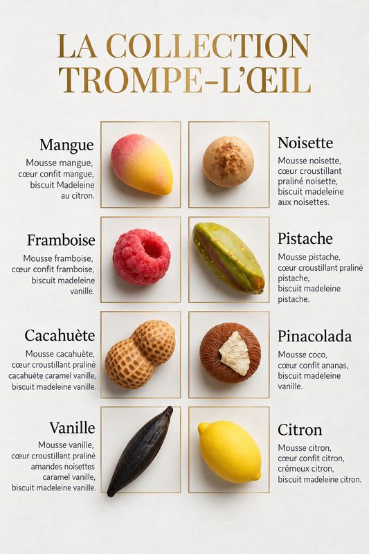 L'art du trompe-oeil : L'illusion au service de la gourmandise