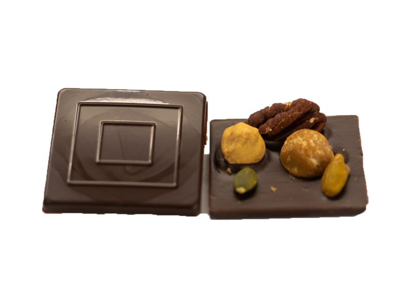 Mendiants noir 72%  (végan)