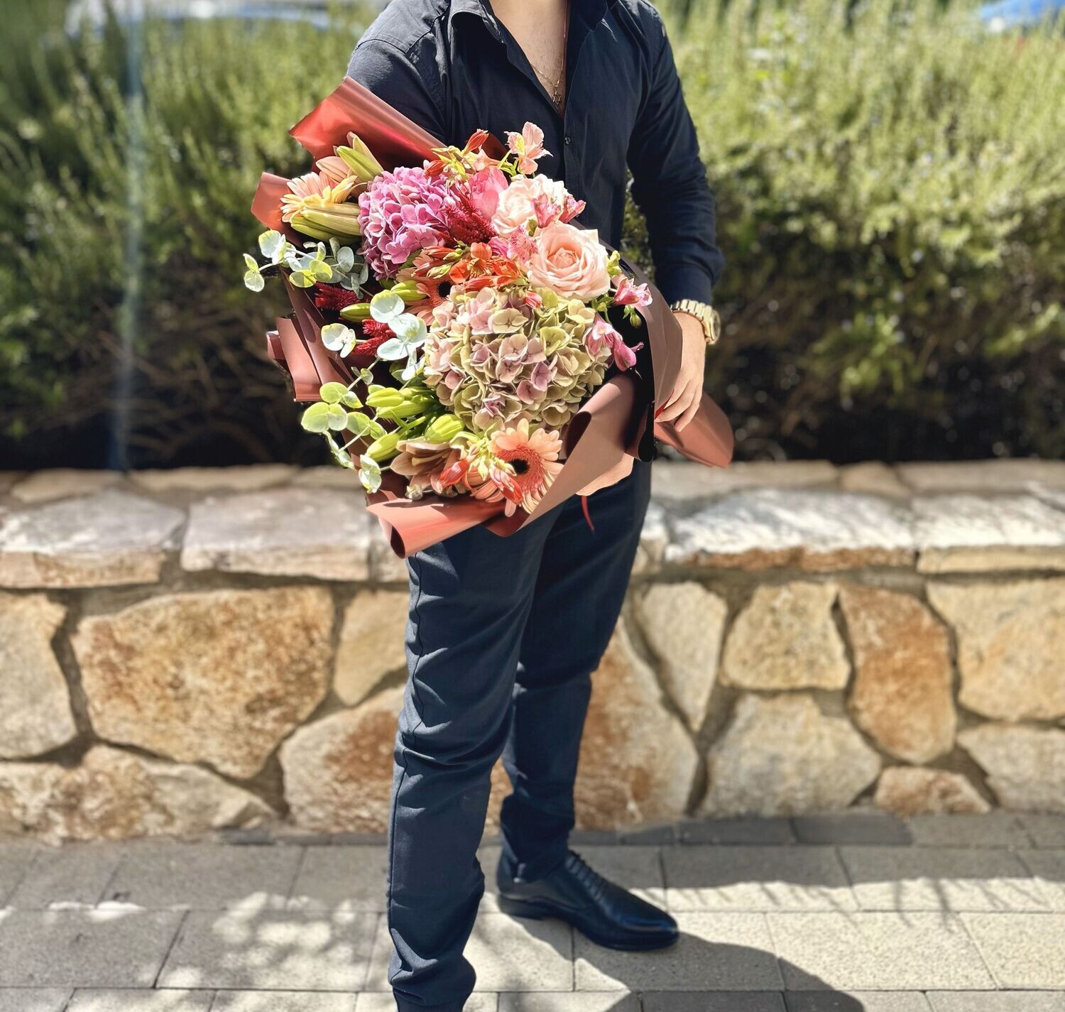 זר אורטנציה צבעונית