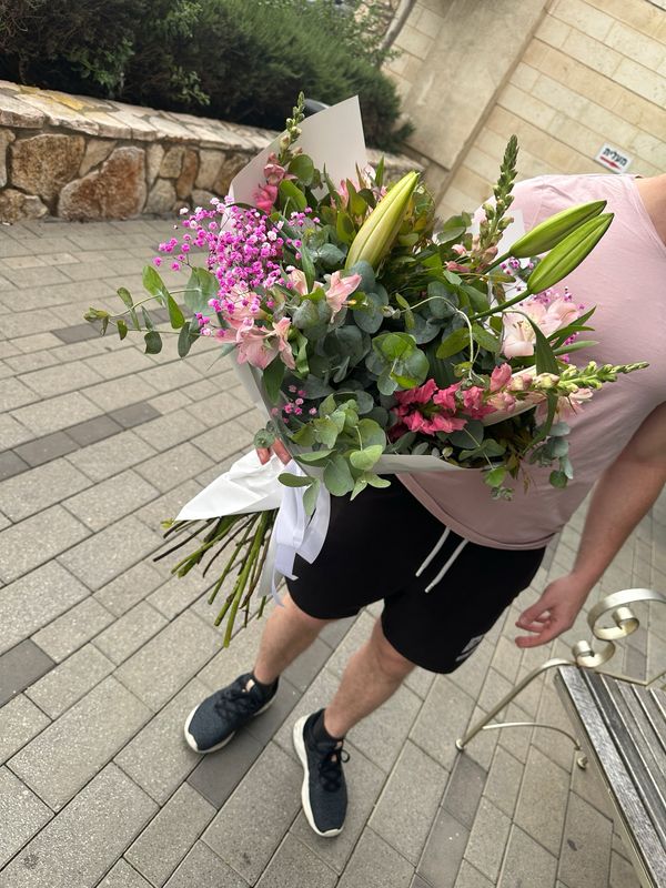 זר פרחים 1