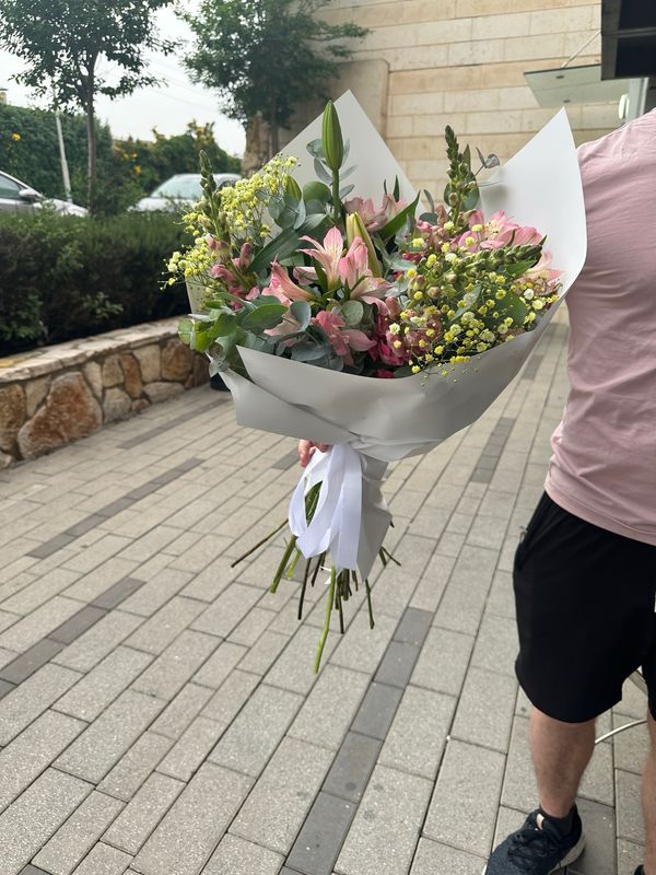 זר פרחים 6