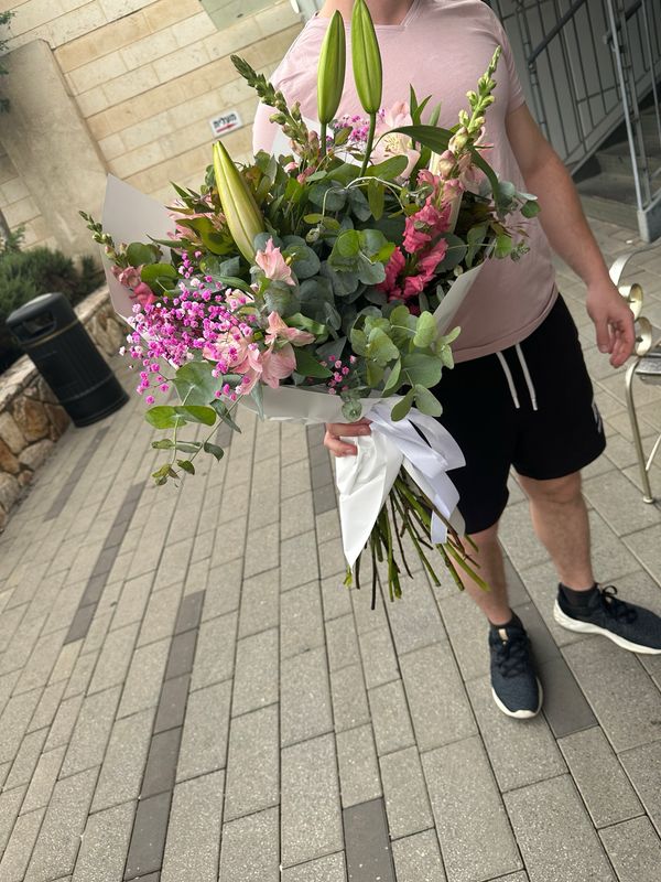 זר פרחים 4