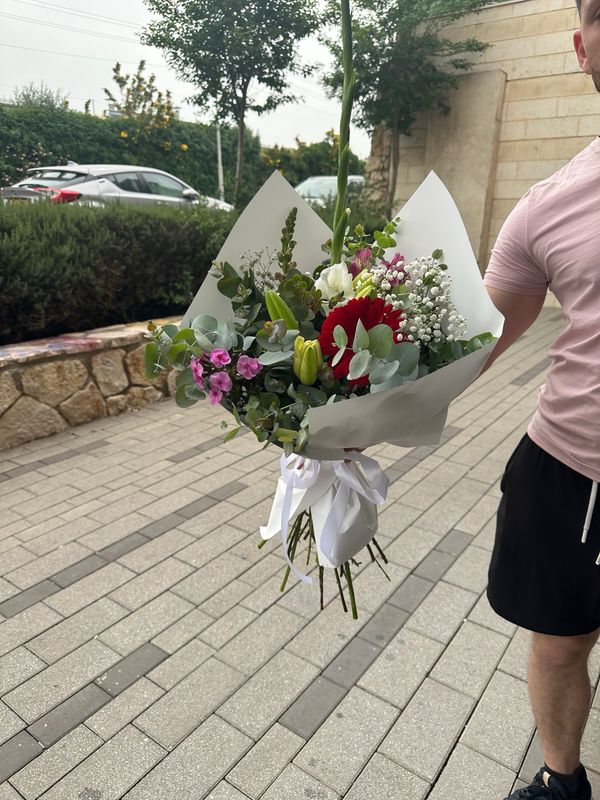 זר פרחים 7