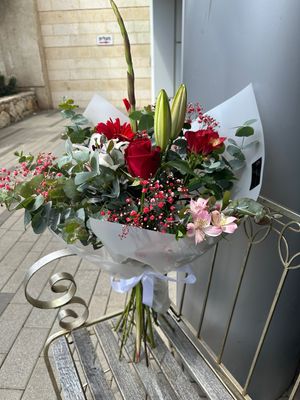 זר פרחים 8