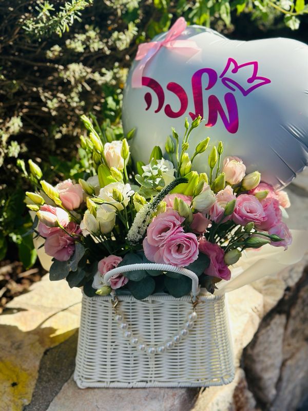 תיק נצרים עם פנינים