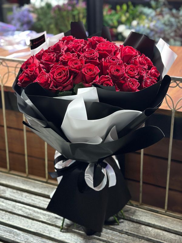 זר 101 ורד איכותי