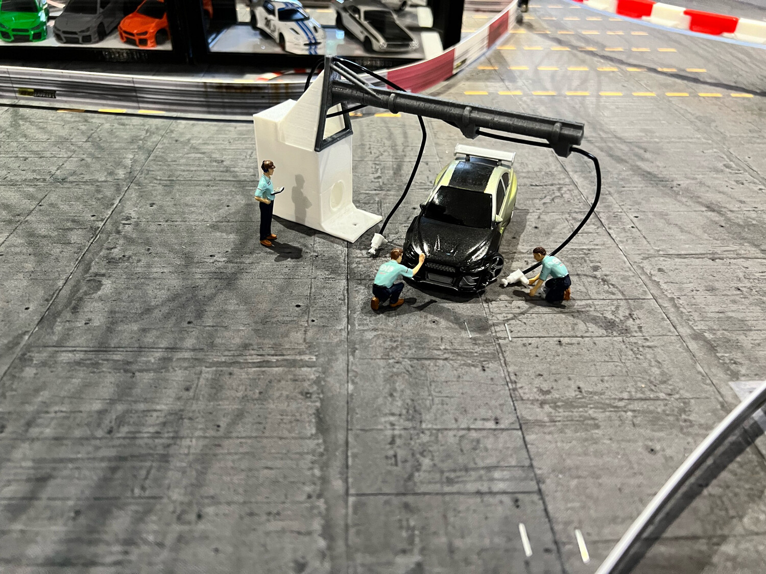 Pit Stop für 1:43