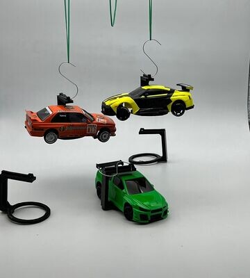 Racer-Aufhänger 5er Set 1:43 Zubehör Racer Aufhänger Weihnachten kompatibel mit Drift Dr!ft Sturmkind 1:43