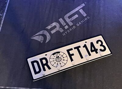 Schlüsselboard Kennzeichen für Drifter