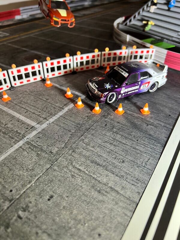 Zubehör Pylone Verkehrshütchen kompatibel mit Drift Dr!ft Sturmkind 1:43 