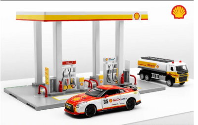 Shell Tankstelle Premium  passend für 1:43