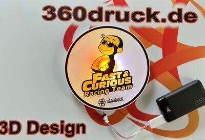 Fast & Curious Racing Team Wand LED