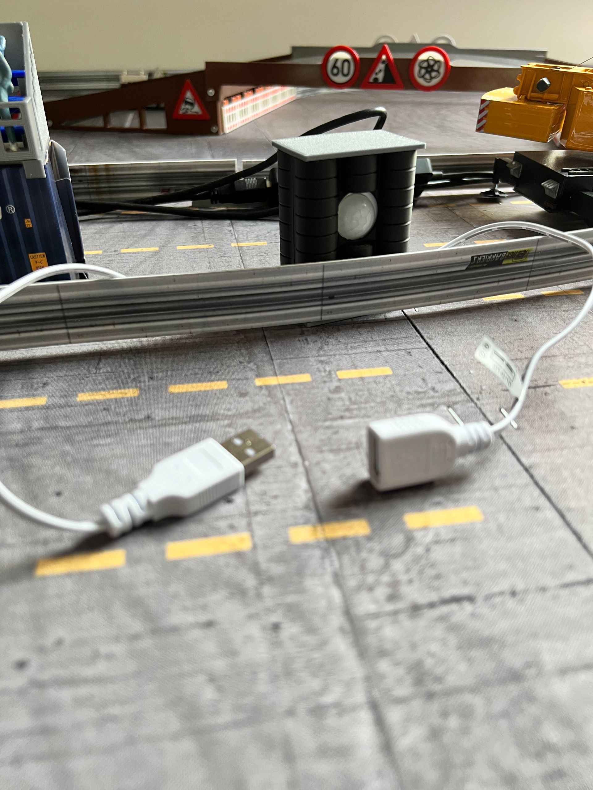 Reifenstapel Sensor Bewegungsmelder für 1:43