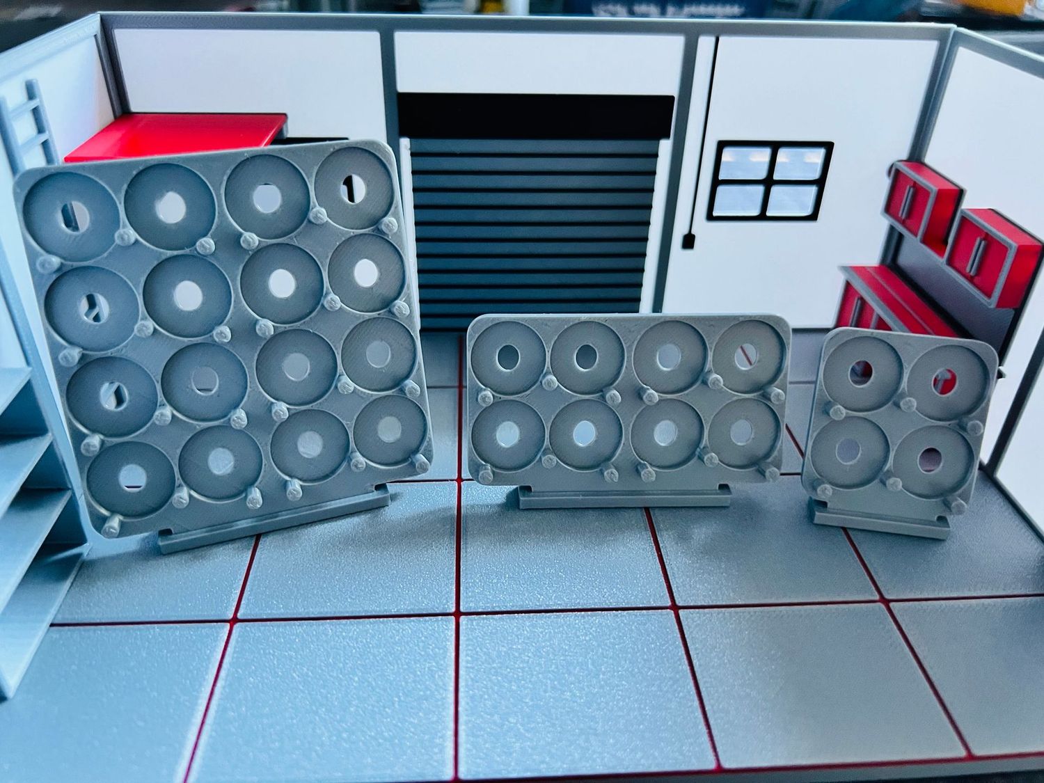 Zubehör Diorama Parkhaus Garage kompatibel mit Drift Dr!ft Sturmkind 1:43