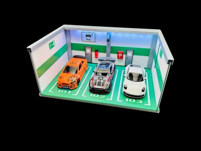 Diorama Parkhaus Classic Expert 1:43 Sturmkind Dr!ft Carrera