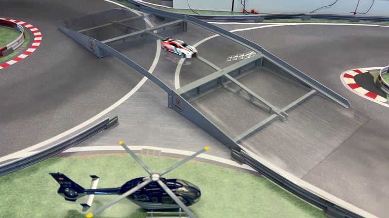 Brücke NextGen geeignet für Dr!ft Zubehör Rennstrecke Brücke kompatibel mit Drift Dr!ft Sturmkind 1:43