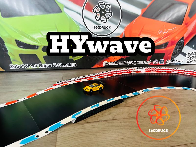 Zubehör Bodenwelle Überquerung kompatibel mit Carrera Hybrid 1:50