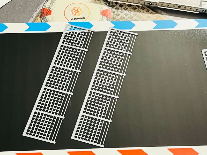 Zubehör Gitter Bande HYBarriers kompatibel mit Carrera Hybrid 1:50