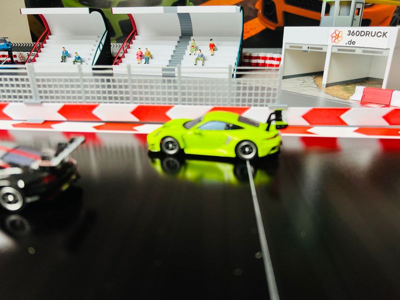 Zubehör Gitter Bande HYBarriers kompatibel mit Carrera Hybrid 1:50