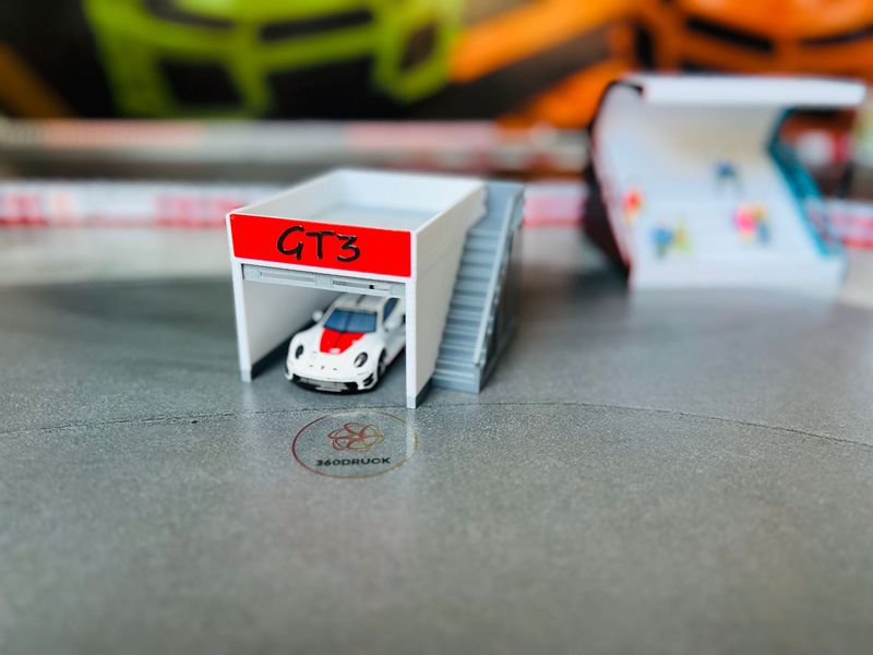 Zubehör Boxengasse kompatibel mit Carrera Hybrid 1:50