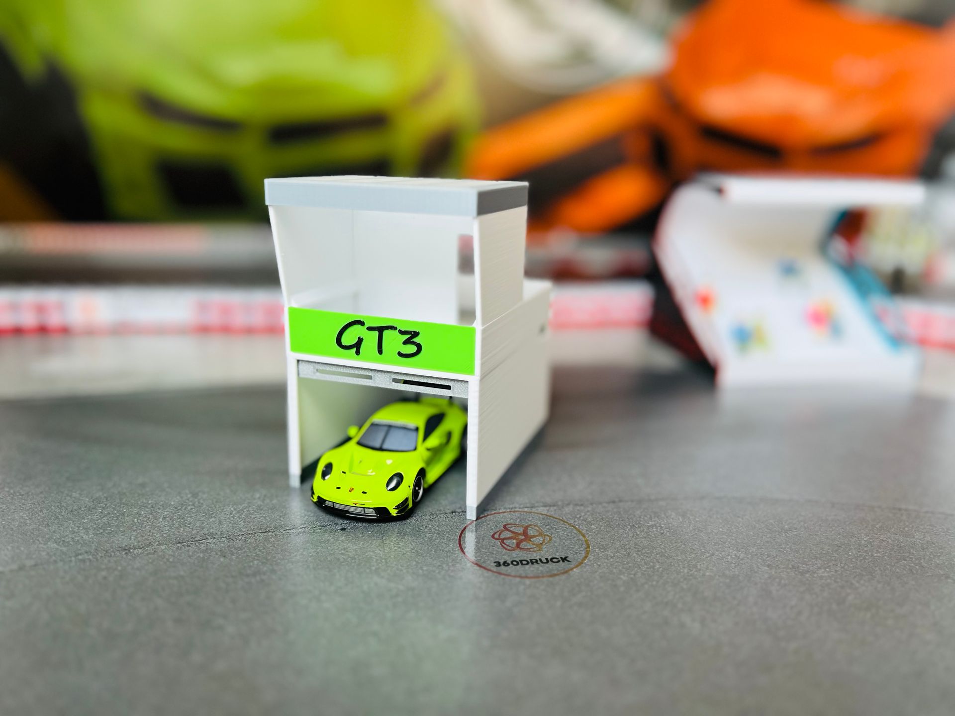 Zubehör Boxengasse kompatibel mit Carrera Hybrid 1:50