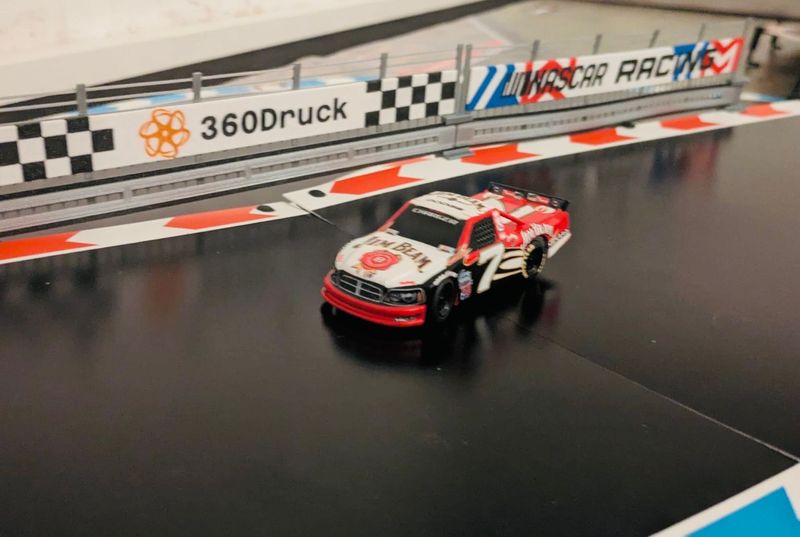 Zubehör Gitter Werbung Bande HYBarriers kompatibel mit Carrera Hybrid 1:50