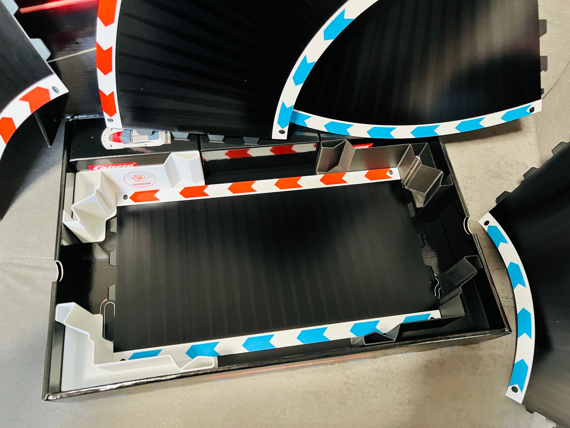 Zubehör Kartoneinleger Transport Inlay kompatibel mit Carrera Hybrid 1:50