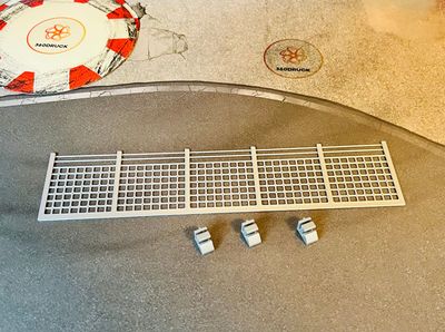 Fangzaun Zaun für GO 1:43
